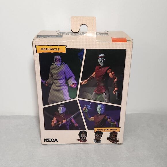 NECA TMNT Eastman And Laird's Foot Ninja Classic Colors 2023 Brand New - Picture 6 of 8